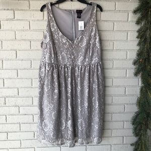 Silver Grey Dress